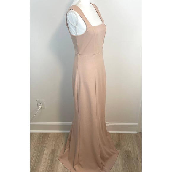 Show Me Your Mumu Paris Gown in Dusty Blush Stretch Size Medium New - Picture 11 of 16